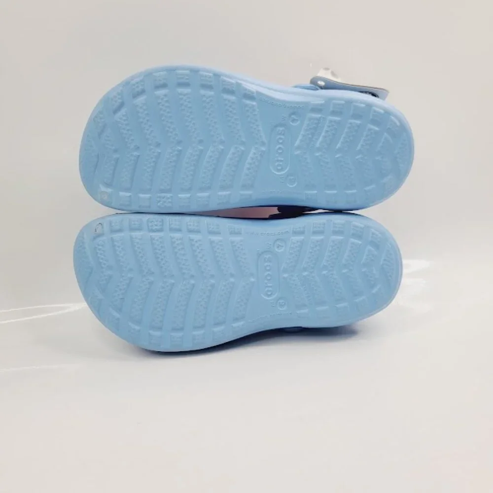 Crocs Men's Light Blue Specialist Adjustable Slip-On‎ Casual Clogs Size 5